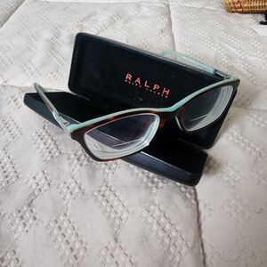 Ralph Lauren Mint and Brown Eyeglasses
